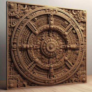 Patterns and decorations stl Psalidium 4 3d model